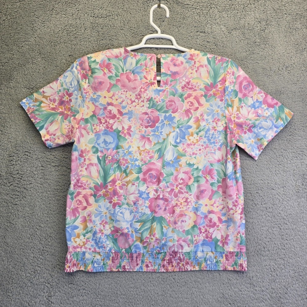 Cricket Lane 2 Piece Set Womens 12 Floral Skirt Top Vintage Cottagecore Pastel - Picture 4 of 16